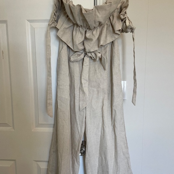 Saints + Secrets Linen Jumpsuit - Picture 2 of 5